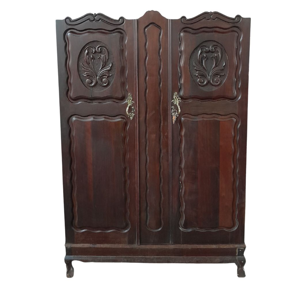 Antique Imbuia Wardrobe / Amoire